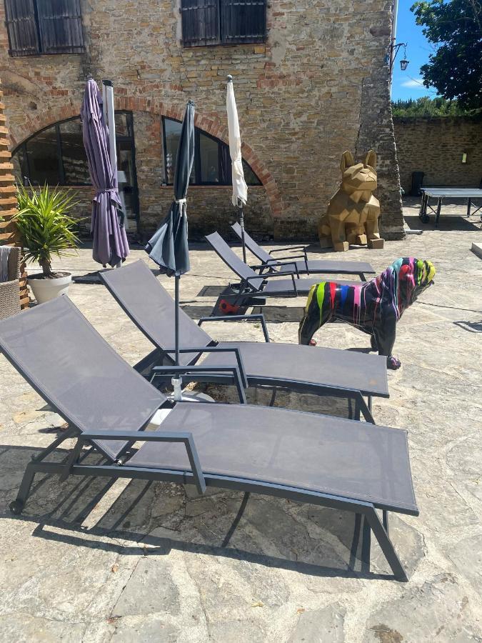 דירות Saint Julien Les Rosiers Logis Dans Ancien Relais De Poste מראה חיצוני תמונה